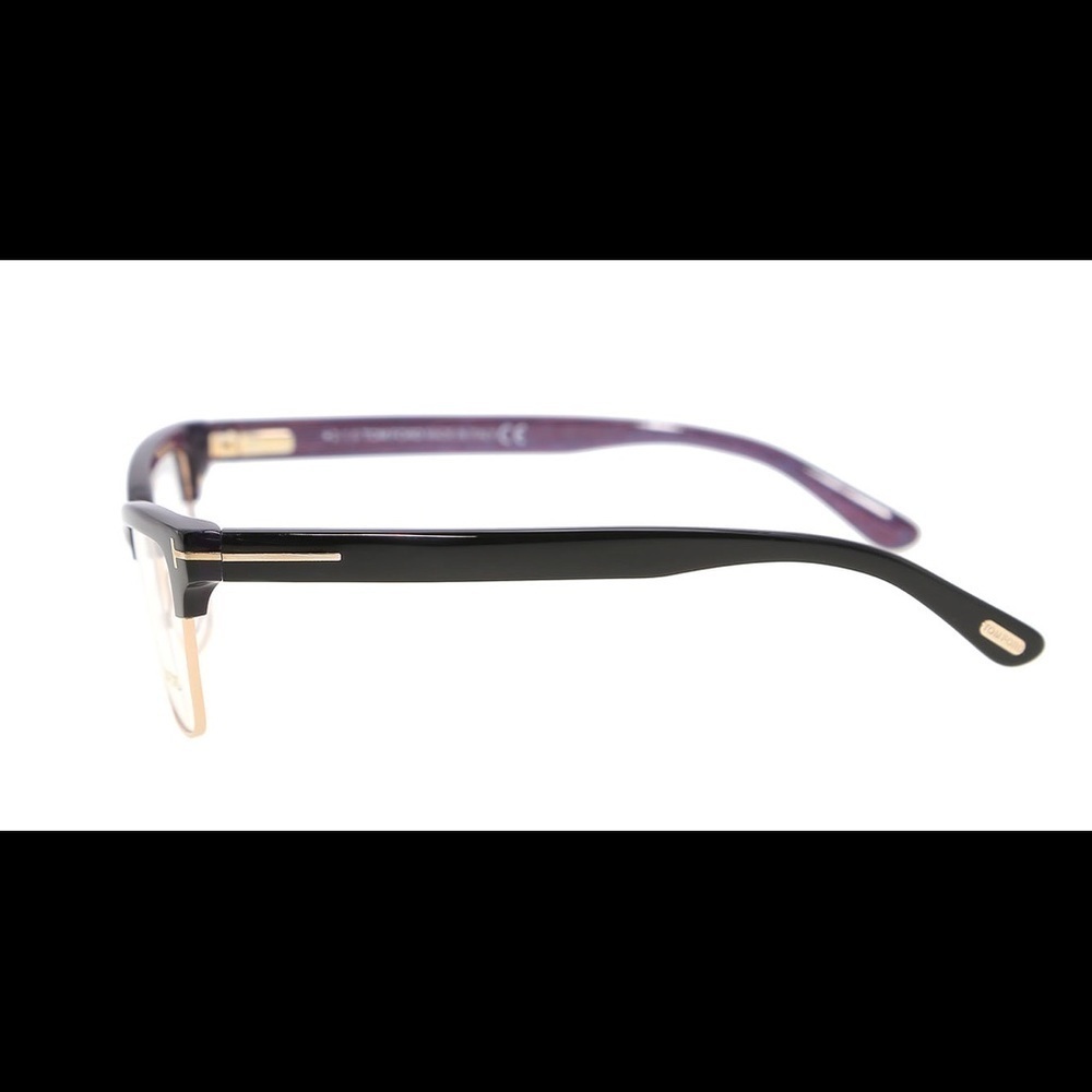 Tom Ford Unisex Gold and Black Glasses 5346 - Picture 3 of 6